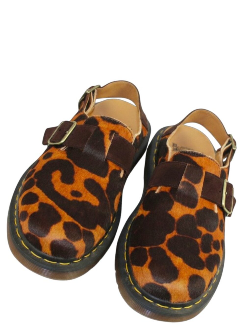 Dr. Martens Jorge Ocelot Hair On Sling Back Mule Size 9 - Picture 3 of 8